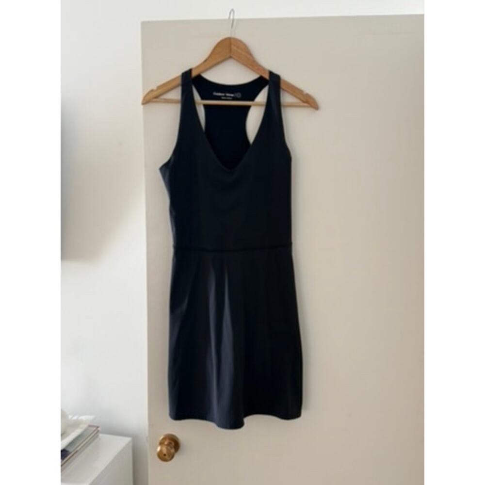 Outdoor Voices Black Exercise Dress Built In Shorts Activewear Mini Dress ✨ - Picture 2 of 4